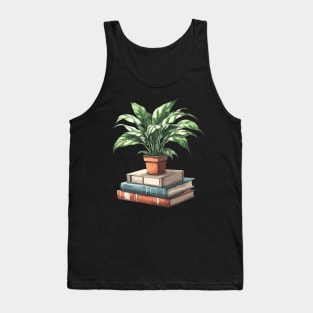 Books And Plants Tank Top